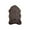 Chocolate, variant on Luxe Gordon Faux Sheepskin Single Rug 1-Piece 2x3 2
