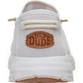 thumbnail image 6 of HEYDUDE Men Sirocco Neutrals Slip-On Mid-Top Sneakers White/White, 8, 6 of 6
