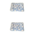 thumbnail image 2 of Ruiboury Polyester Washable And Machine Washable Cartoon Sleeping Mat For Pets Cartoon Dog Sleeping Mat Blue Star 30*40cm 2Set, 2 of 6