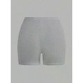 thumbnail image 4 of 2 pieces Solid Color Yoga Ultrashort Leggings Soft Women Gym Athletic Tight Sport Short Compression Comprehensive Training Jog, 4 of 5