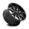 thumbnail image 2 of Moto Metal Cast Aluminum Rim MO970 20X10 8X170 G-BLK MACH -24MM, MO97021087324NUS, 2 of 3