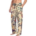 thumbnail image 2 of Disketp Floral With Birds Men'S Pajama Pants - Ultra Soft Fleece Sleep And Lounge Pants (Size: S-Xxl), 2 of 9