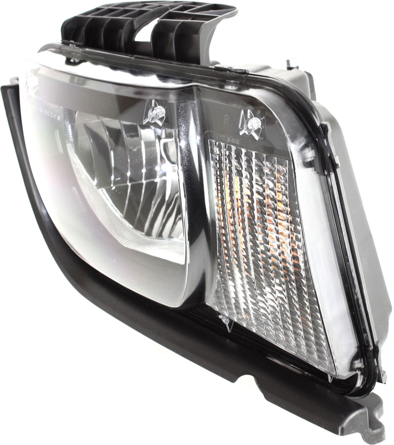 Headlight Compatible With 2010-2013 Chevrolet Camaro Right Passenger Halogen With bulb(s)