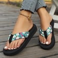 thumbnail image 2 of jiaxiM Flip Flops for Womens Thong Sandals Lightweight Slippers for Women Indoor Non- Womens Sandals Dressy Tpr Sole Orthofeet Shoes for Women, 2 of 9