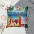 thumbnail image 2 of Orinice Tropical Items Beach Summer Graphic Decorative Cushion Throw Pillow Cover 24x24in, 2 of 5