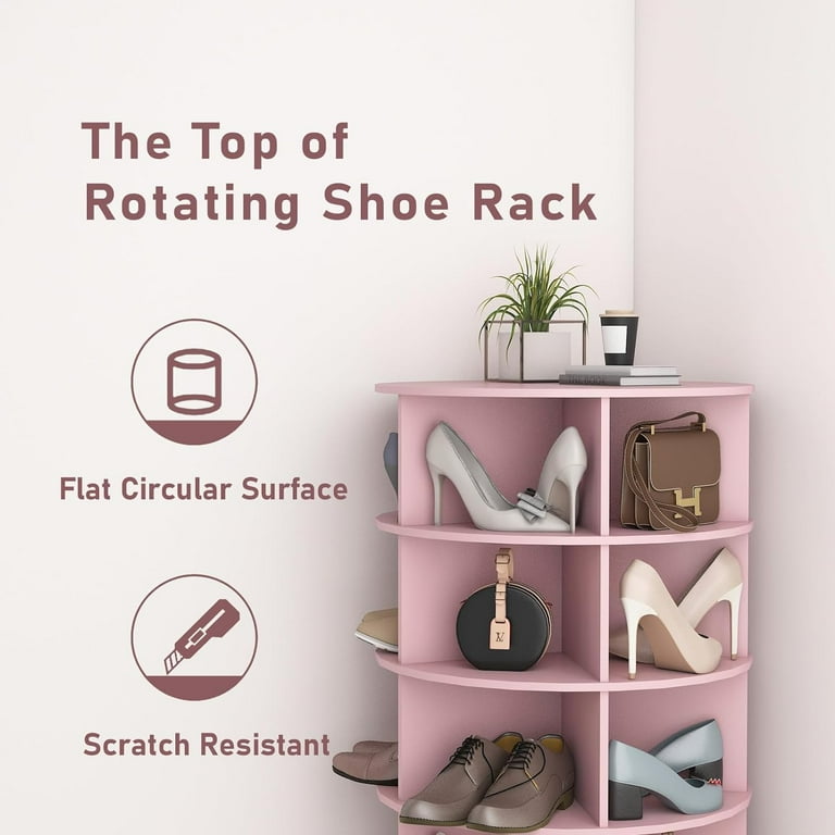 Rotating shoe rack walmart sale
