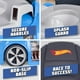 thumbnail image 5 of Inodoro para ir al baño Hot Wheels, coche de carreras azul, más de 12 m, 5 of 6
