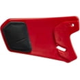 thumbnail image 2 of Evoshield XVT Matte Batting Helmet Face Shield Scarlet Left Handed Hitter, 2 of 3