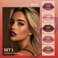 Indulge In Chocolate Lipstick Set Non Stick Finish The Lip Beauty Kit