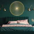 thumbnail image 3 of CIFbuy Circular Spiral Geometric Wall Art Luxe Modern 3D Wall Decor for Living Room Minimalist Accent (TikTok, temu pick-up service), 3 of 9