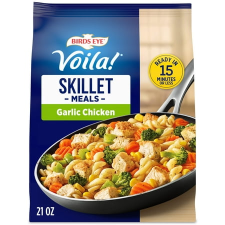 Birds Eye Voila! Garlic Chicken Skillet Meals, Frozen Meal, 21 oz. Bag