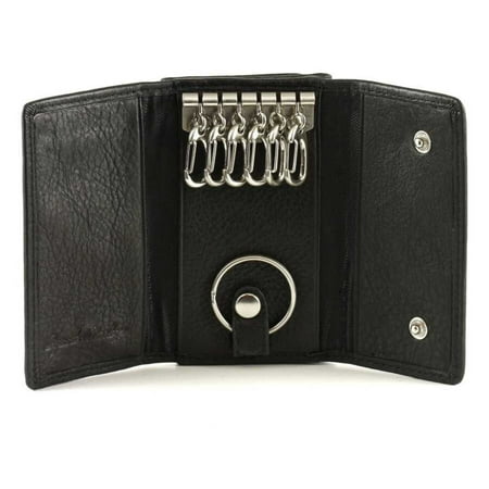 Osgoode Marley Cashmere Leather Double Key Case 1594