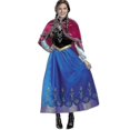 thumbnail image 2 of Disfraz de princesa Anna Elsa para adultos, disfraz de Navidad, disfraz elegante, 2 of 4