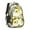 White Sunflower, variant on White Sunflower Backpack for School,Cute School Bag,Schoolbag with Adjustable Shoulder Straps & Padded Back,16.9 Inch