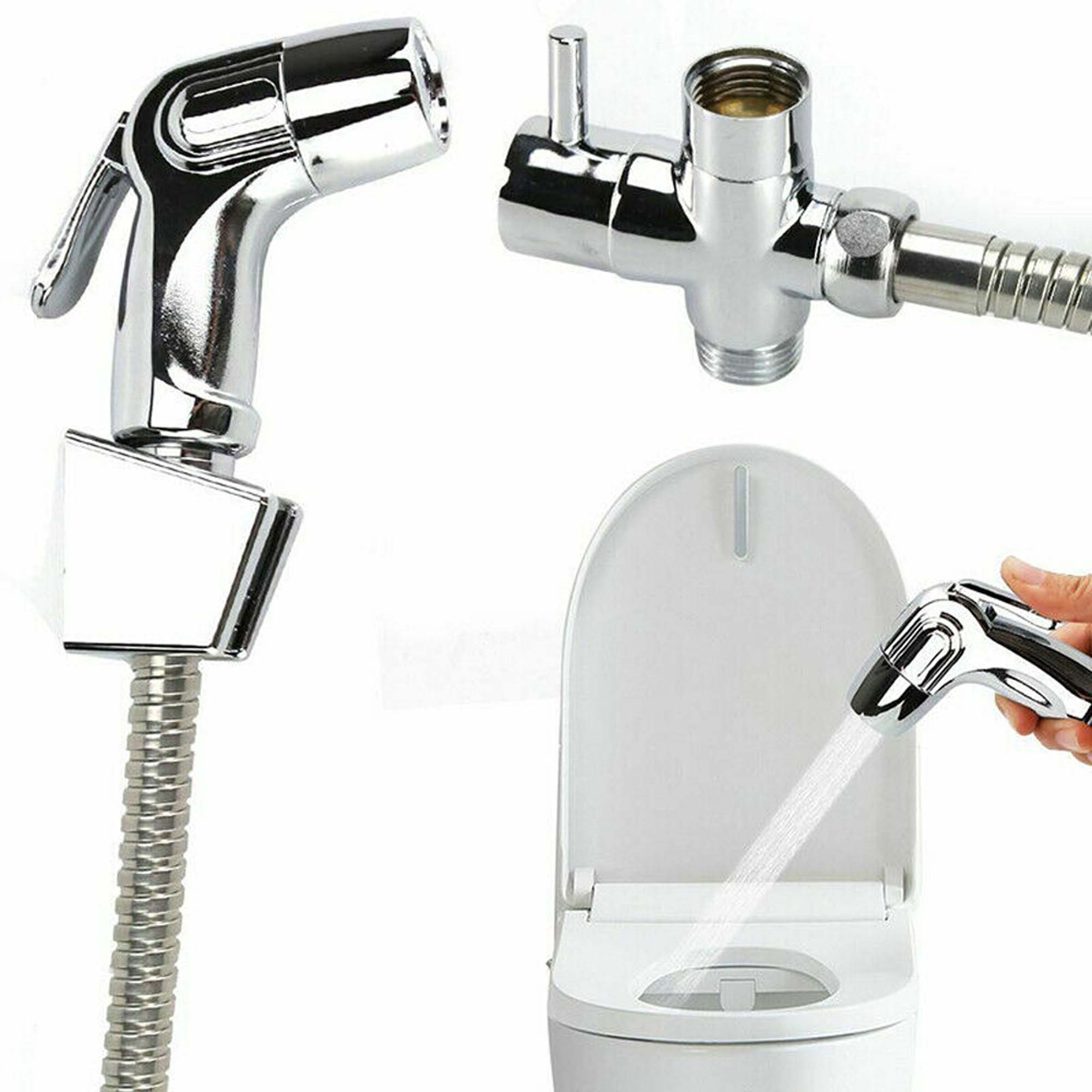 Full Pressure Leakproof Upgraded Handheld Bidet Toilet Sprayer Kit For