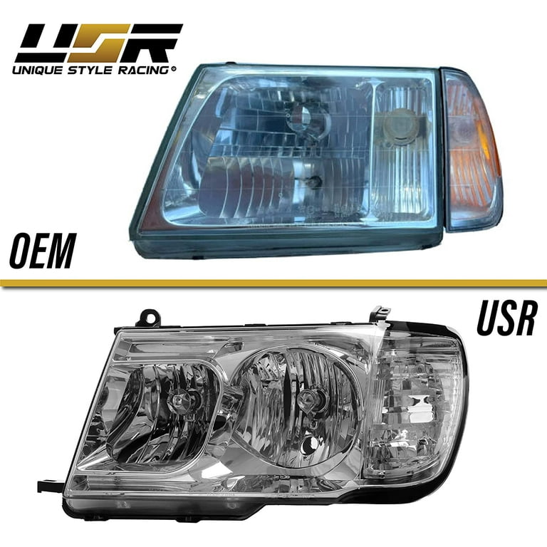 USR DEPO OEM Auto Parts - FJ100 Euro Style Headlights Set