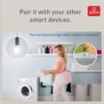 thumbnail image 4 of Globe Electric 50026 Collection Capteur de Mouvement Intelligent, Standard, Blanc, 4 of 4