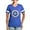 Royal Blue, variant on - Greek Mati Evil Eye 4 Women's Football T Shirt - Womens Football Shirt