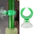 Aquarium Fish Tank Suction Cup Clips Airline Tube Holders Clamps(Green