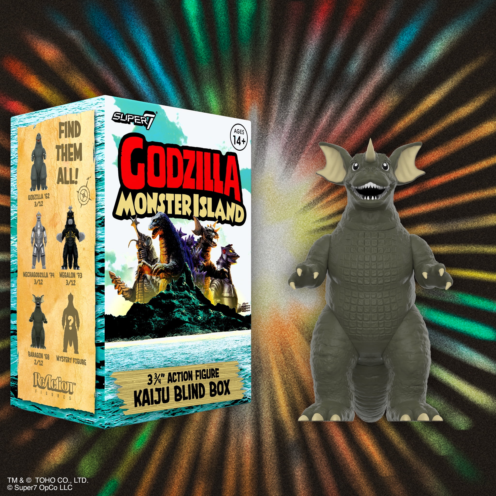 Godzilla Monster Island Individual Blind Box  (图4) Godzilla Monster Island Individual Blind Box  (图4)