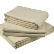 Creative Mark Unprimed Cotton Duck Deluxe Canvas - 7oz Folded Canvas - 52 x 6 Yards - Uniform Medium Texture - Economy Cotton Sheeting - Bulk Un-stretched Duck Canvas Fabric for Artists