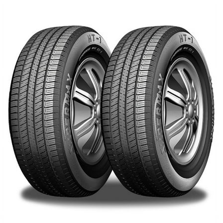 Pair of 2 Supermax HT-1 HT1 235/55R18 100V All Season SUV/Truck Tire 50000 Mile Warranty SUV-1805-HT-KD / 235/55/18 / 2355518 Fits: 2010-16 Chevrolet Equinox LTZ, 2017 Chevrolet Equinox LT