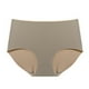 thumbnail image 3 of Bragas Mujer Calzoncillos transpirables de cintura media sin costuras Ropa interior suave, Caqui, XXL Advancent AP001340-10, 3 of 7