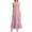 Pink-02, variant on STETMN Women Flowy Tiered Maxi Dress Sleeveless Summer Sundresses Straps Long Beach Sun Dresses