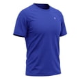 thumbnail image 6 of oqasdz T Shirts for Men Classic Large Sized Sporty Patterned Short Sleeved Round Neck Solid Color Soft T Shirt Breathable Casual Outdoor T-Shirts, 6 of 7