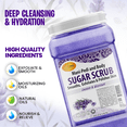 thumbnail image 5 of SPA REDI – Sugar Body Scrub, Lavender and Wildflower, 128 Oz Exfoliating, Moisturizing, Hydrating and Nourishing, Glow, Polish, Smooth and Fresh Skin - Body Exfoliator, 5 of 7