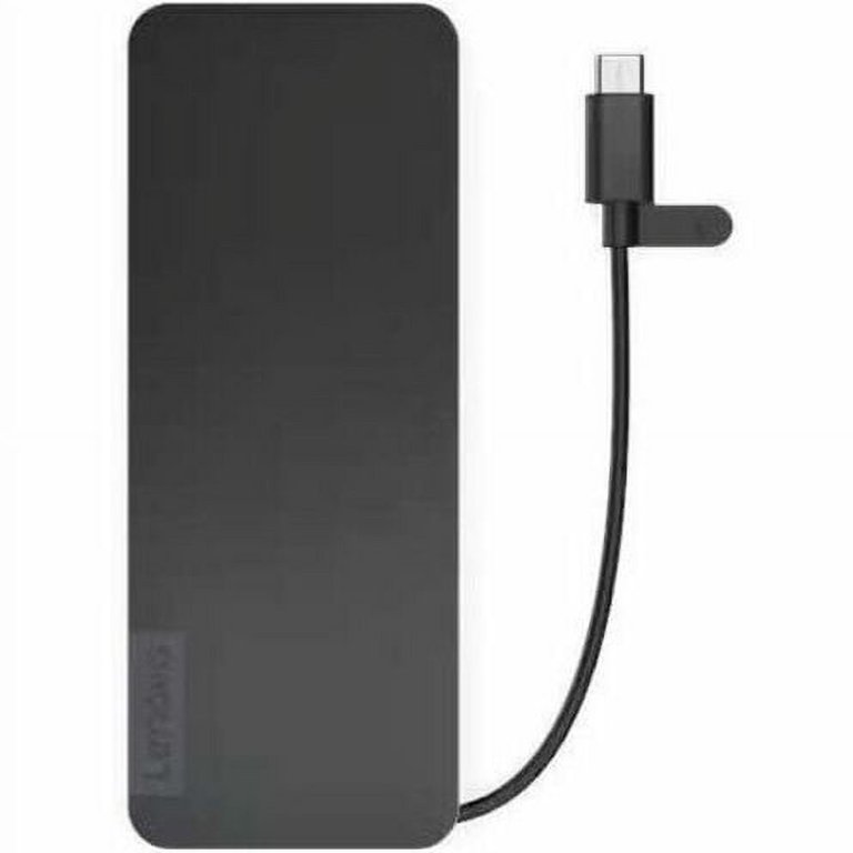 Lenovo USB-C Slim 8-Port Travel Dock with 65W PD Passthrough