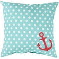 thumbnail image 4 of Surya Polka Dot Anchor Outdoor Pillow, 4 of 6