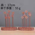thumbnail image 2 of Neutral Star Centerpiece, Wood Shaped Tabletop Decor, Boho Style, for Holiday/Farmhouse/Bookshelf/Party, 2 of 6