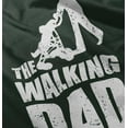 thumbnail image 3 of Walking Dad Nerdy Zombie Movie Lover Hoodie Hooded Sweatshirt Men Brisco Brands 5X, 3 of 6