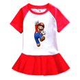 thumbnail image 3 of Precioso vestido de patrulla canina, ropa de fiesta de cumpleaños para niñas, vestido para niñas de 1 a 6 años, vestido de princesa para niños, ropa de verano 2023, 3 of 5