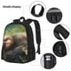 thumbnail image 3 of Disketp Daisy Sleeping Sloth Mochila Estampada de Gran Capacidad con Lonchera y Estuche, Set de 3 Piezas para Estudiantes, 3 of 7