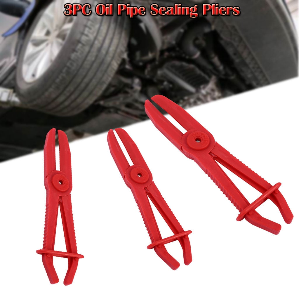 3X Car Fuel Oil Tube Hose PinchOff Pliers Fuel Lines Sealing Clamp