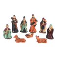 thumbnail image 3 of Juego de Figuras de Belén Navideño de 9 Piezas Decoración de Resina Perfecl, 3 of 8