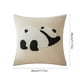 thumbnail image 3 of Sofa Vama Ropa de Cama Funda de almohada Pandas Funda de almohada para sofá Cojín de sofá para sala de estar Decoración del hogar for Navideño, 3 of 4