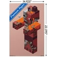 thumbnail image 3 of Minecraft - Pigman Nether Wall Poster, 14.725" x 22.375", 3 of 6