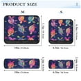 thumbnail image 3 of 2 Car Seat Belt Covers M Size 10*7.7 Inches Car Seat Belt Shoulder Pad Backpack Shoulder Pad Stroller Belt Cover Colorful Turtle, 3 of 8