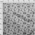 thumbnail image 3 of oneOone Cotton Cambric Gray Fabric Jacobean Floral Fabric For Sewing Printed Craft Fabric By The Yard 56 Inch Wide, 3 of 4
