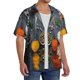 thumbnail image 2 of Fotbe Various Herbs And Spices In Spoons Camisa Estampada de Manga Corta para Hombre, Casual de Verano, Estilo Playero, Sin Arrugas-Small, 2 of 5