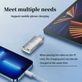 thumbnail image 5 of Kebiory USB 3.1 Type C USB-C to Micro SD SDXC TF Card Reader Adapter with Charging Port for iPhone 15/iPad/Mac/Laptop (Silver,1 Pack）, 5 of 5