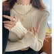 thumbnail image 5 of Y2k Office Women Sweaters Pullovers Korean Half High Collar Female Casual Tops Autumn Knitted All Match Long Sleeve Ladies Tops, 5 of 5