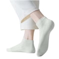 thumbnail image 2 of Naittoop Womens Ankle Socks, Thin Mesh, Solid, Soft Casual Sock Fall Winter, Yoga, Sleep Wear, Going Out, Outdoor, 2 of 5