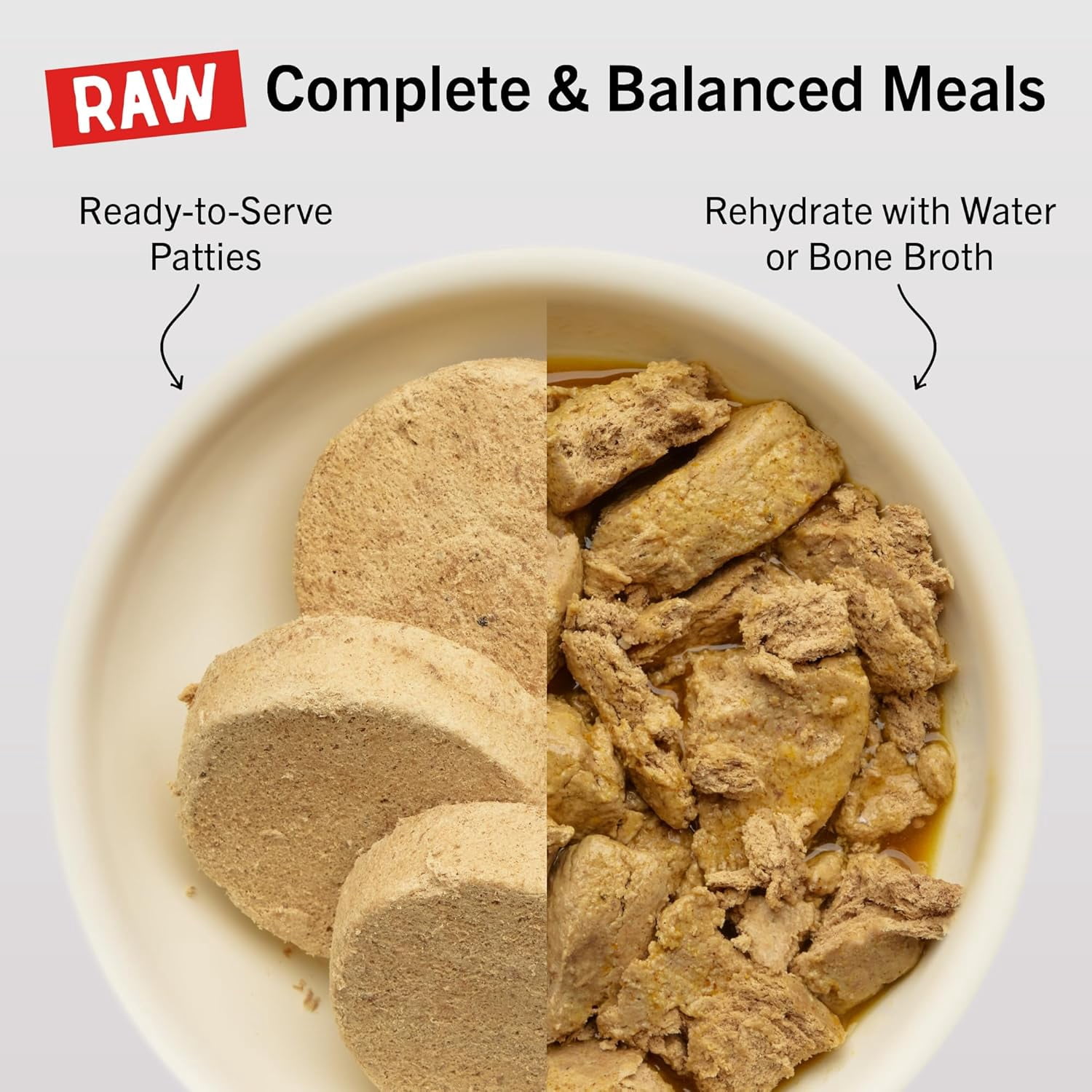 Stella & Chewy's Freeze-Dried Raw Dinner Patties for Dogs - Chewy's Chicken Recipe - 14 Ounce Bag