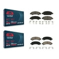 thumbnail image 1 of CMX Front Rear Ceramic Brake Pads Kit for Car 2009-2014 Chevrolet Express 1500 GMC Savana KCX-100224, 1 of 9