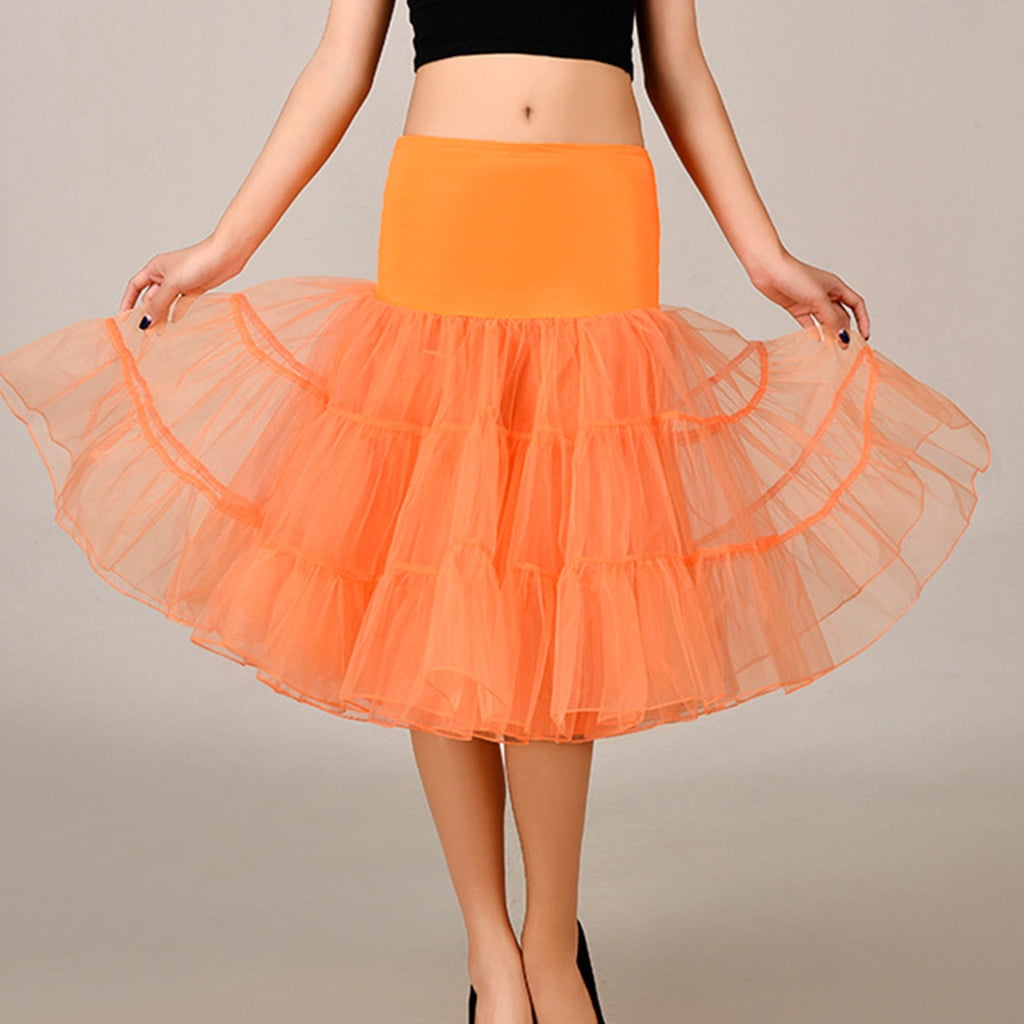 flared underskirt