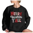 thumbnail image 1 of WEAIXIMIUNG Sweat à Demi-Zip pour Femmes, Mode de Noël, Manches Longues, Col Rond, 1 of 5